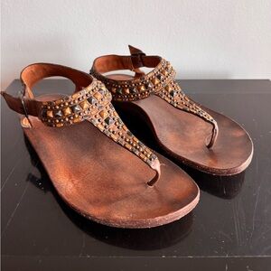 Calleen Cordero leather sandals women's size 9